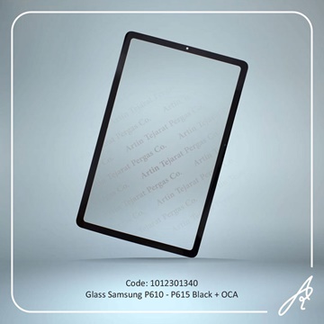 تصویر GLASS P610-P615+OCA BLACK SAM