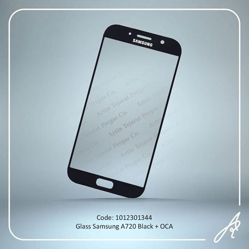 تصویر  GLASS A720+OCA BLACK SAM