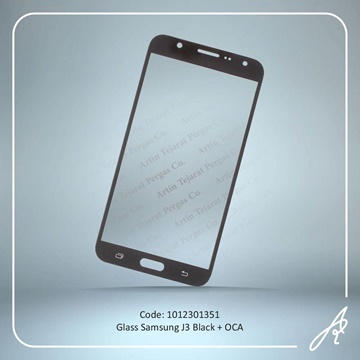 تصویر GLASS J3+OCA BLACK SAM