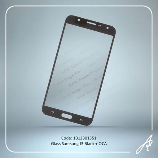 تصویر  GLASS J3+OCA BLACK SAM