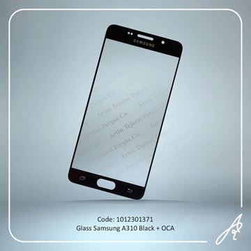 تصویر GLASS A310+OCA BLACK SAM