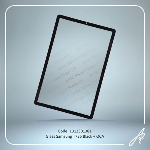 تصویر  GLASS T725+OCA BLACK SAM