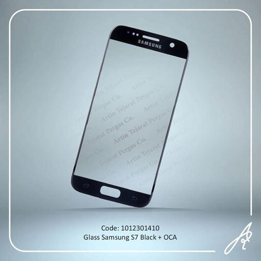 تصویر  GLASS S7+OCA BLACK SAM