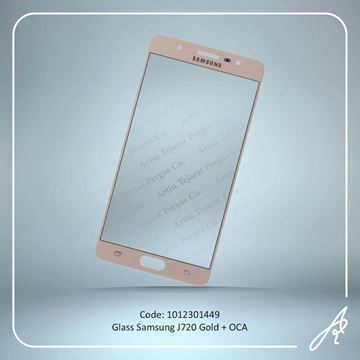 تصویر GLASS J720+OCA GOLD SAM
