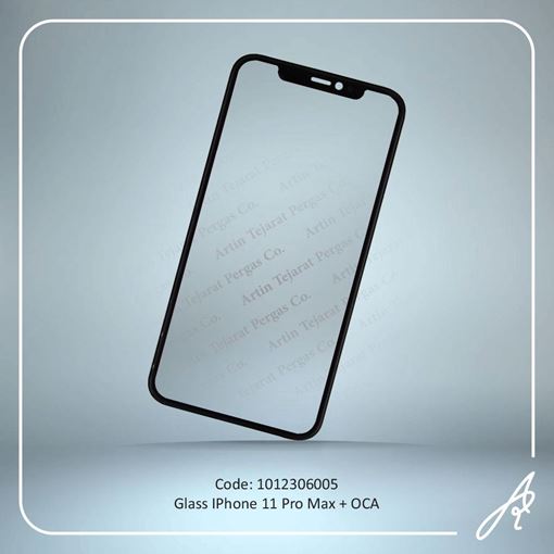 تصویر  GLASS 11PRO MAX+OCA IPHONE