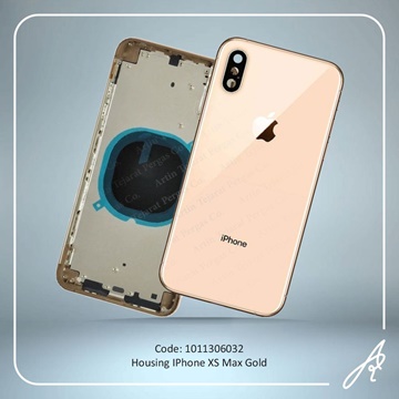 تصویر HOUSING XS MAX GOLD IPHONE