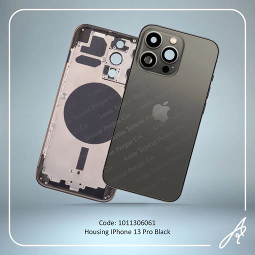تصویر  HOUSING 13 PRO BLACK IPHONE