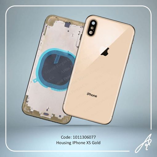 تصویر  HOUSING XS GOLD IPHONE