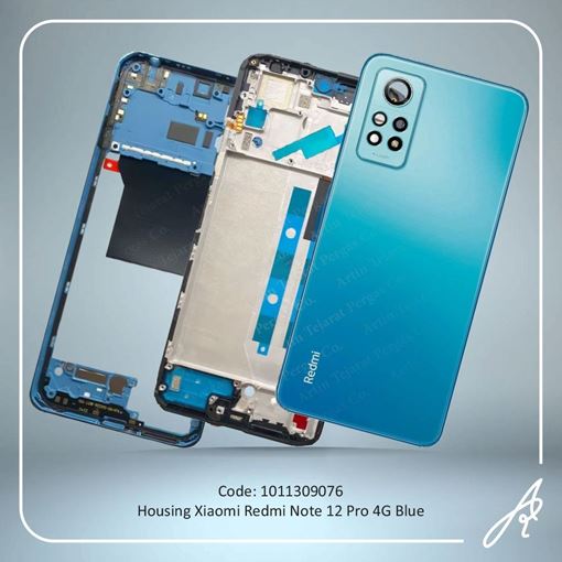 تصویر  HOUSING REDMI NOTE 12 PRO 4G BLUE XIAO