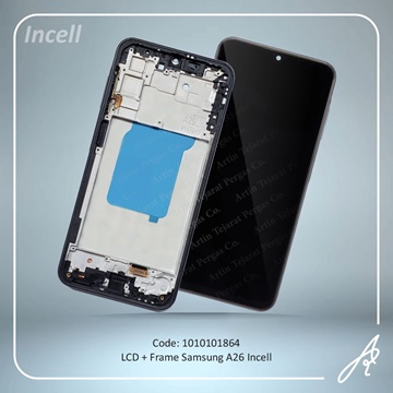 تصویر LCD A26+FRAME INCELL SAM