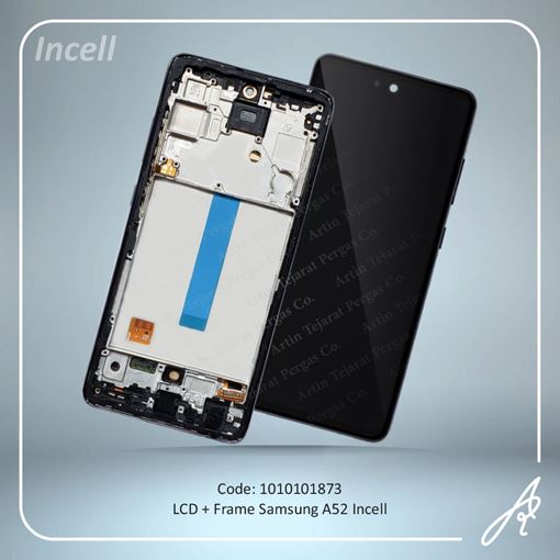 تصویر  LCD A52+FRAME INCELL SAM