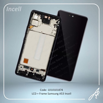 تصویر LCD A53+FRAME INCELL HD SAM