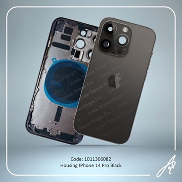 تصویر HOUSING 14 PRO BLACK IPHONE