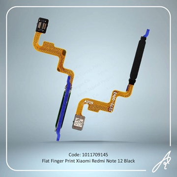 تصویر FLAT FINGER REDMI NOTE 12 BLACK XIAO