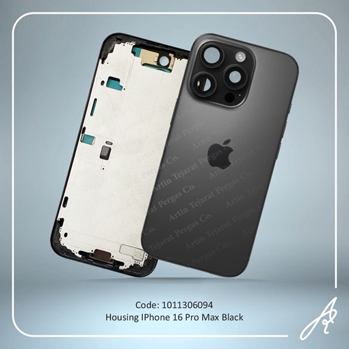 تصویر  HOUSING 16 PRO MAX BLACK IPHONE
