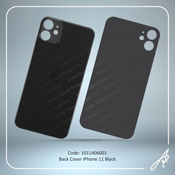 تصویر BACK COVER 11 BLACK IPHONE