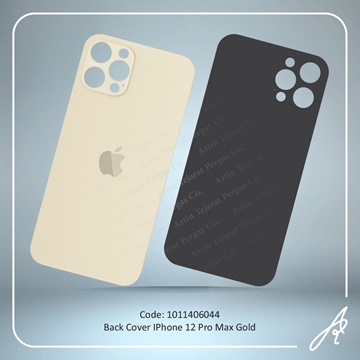 تصویر BACK COVER 12 PRO MAX GOLD  IPHONE