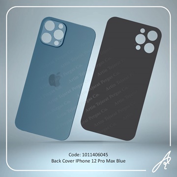 تصویر BACK COVER 12 PRO MAX BLUE  IPHONE