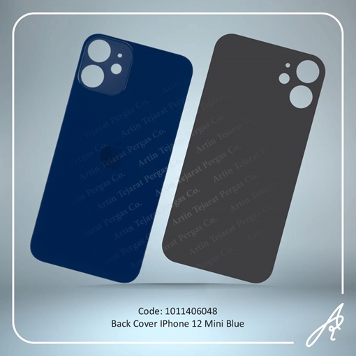 تصویر  BACK COVER 12 MINI BLUE IPHONE