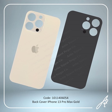 تصویر BACK COVER 13 PRO MAX GOLD IPHONE