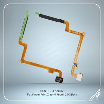 تصویر FLAT FINGER REDMI 14C BLACK XIAO
