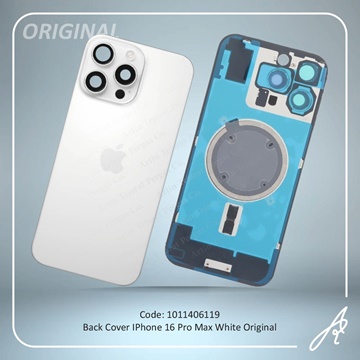تصویر BACK COVER 16 PRO MAX ORG WHITE IPHONE