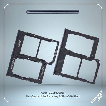 تصویر SIM HOLDER A40-A260 2/SIM BLACK SAM