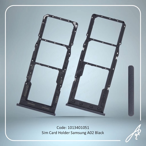 تصویر  SIM HOLDER A02 BLACK SAM