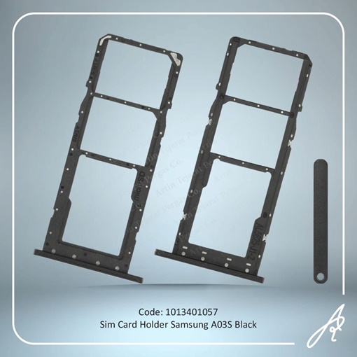 تصویر  SIM HOLDER A03S BLACK SAM