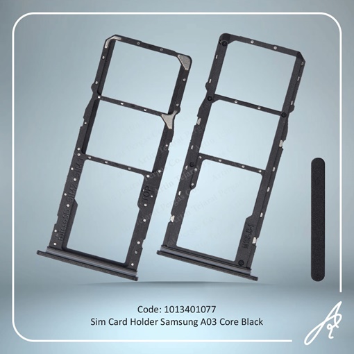 تصویر  SIM HOLDER A03 CORE BLACK SAM