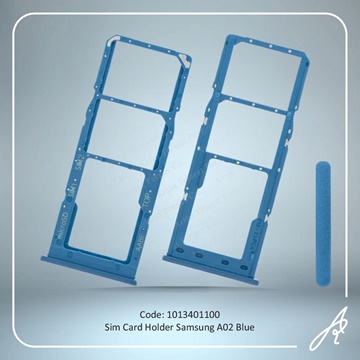 تصویر SIM HOLDER A02 BLUE SAM