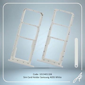 تصویر SIM HOLDER A03S WHITE SAM