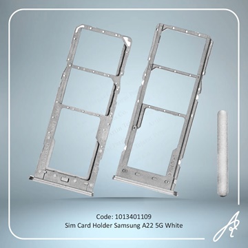 تصویر SIM HOLDER A22 5G WHITE SAM