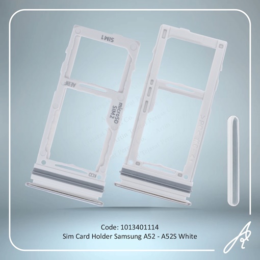 تصویر  SIM HOLDER A52-A52S WHITE SAM