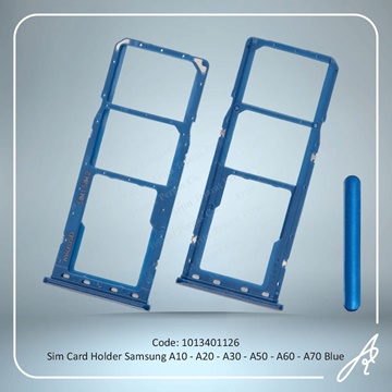 تصویر SIM HOLDER A10-A20-A30-A50-A60-A70 BLUE SAM
