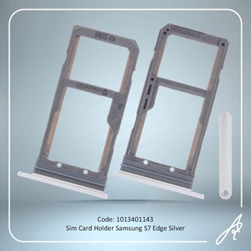 تصویر SIM HOLDER S7 EDGE 2/SIM SILVER SAM
