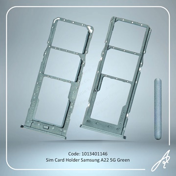 تصویر SIM HOLDER A22 5G GREEN SAM