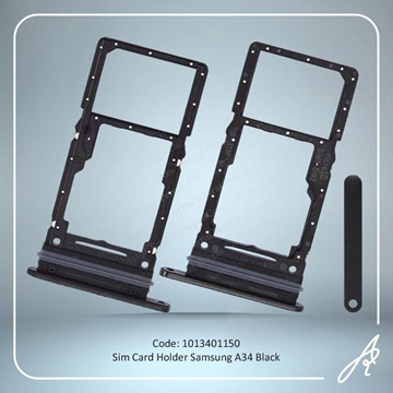 تصویر SIM HOLDER A34 BLACK SAM