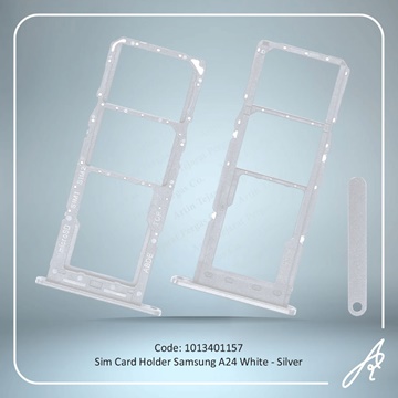 تصویر SIM HOLDER A24 WHITE-SILVER SAM