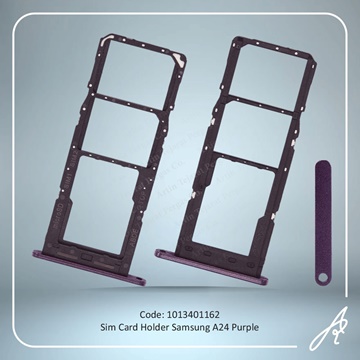 تصویر SIM HOLDER A24 PURPLE SAM