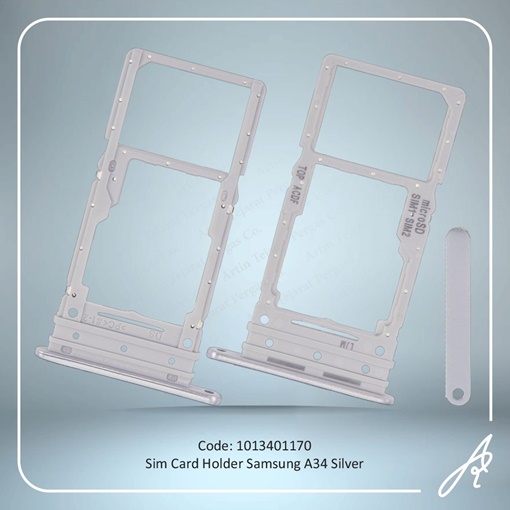 تصویر  SIM HOLDER A34 SILVER SAM