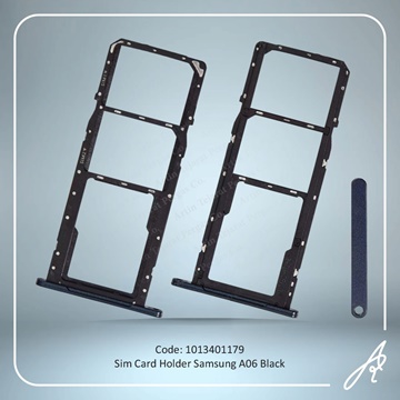 تصویر SIM HOLDER A06 BLACK SAM