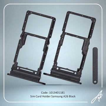 تصویر SIM HOLDER A26 BLACK SAM