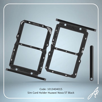 تصویر SIM HOLDER NOVA 5T BLACK  HUW