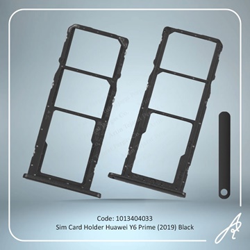 تصویر SIM HOLDER Y6 PRIME 2019  BLACK HUW
