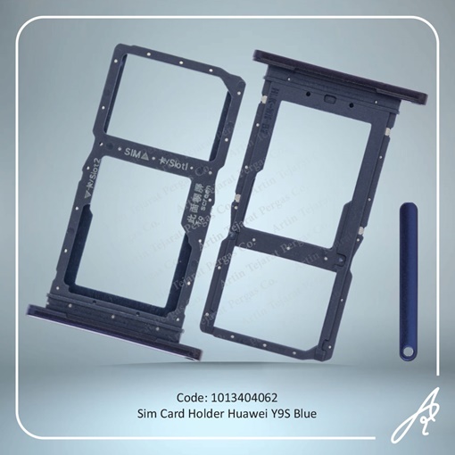 تصویر  SIM HOLDER Y9S BLUE HUW