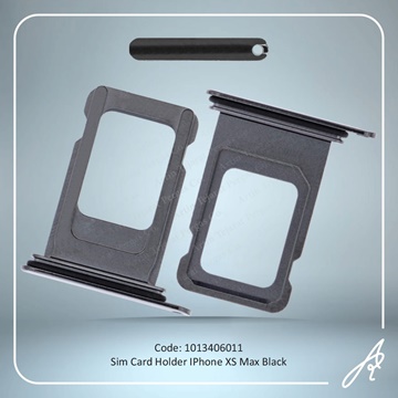 تصویر SIM HOLDER XS MAX  BLACK IPHONE