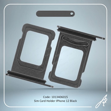 تصویر SIM HOLDER 12  BLACK IPHONE