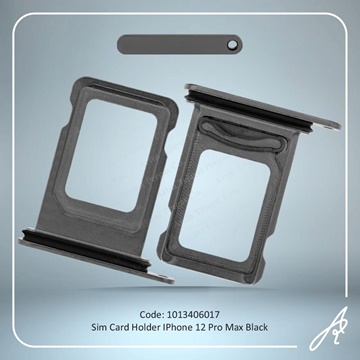 تصویر SIM HOLDER 12 PRO MAX BLACK  IPHONE