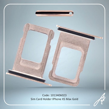 تصویر SIM HOLDER XS MAX GOLD IPHONE